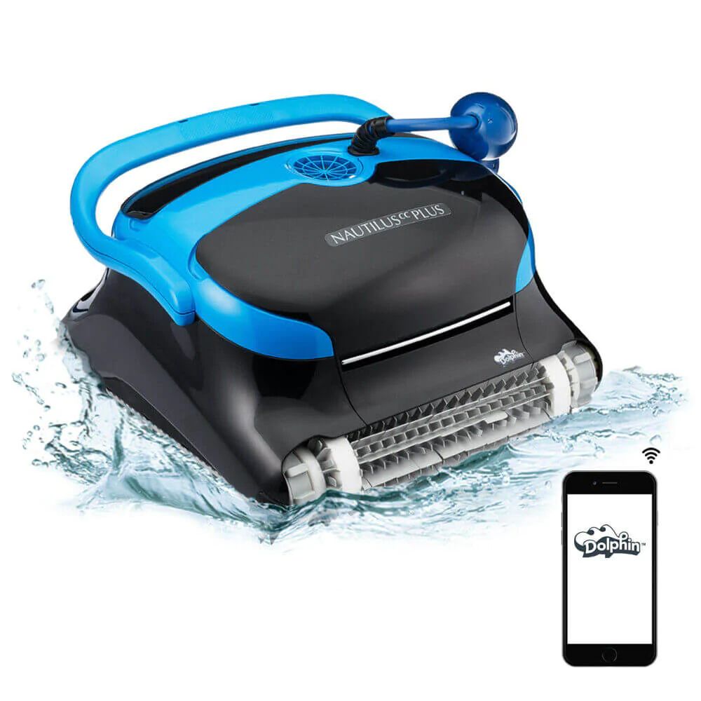 New Sale Dolphin Nautilus CC Plus Robotic Pool [Vacuum] Cleaner With Wi-Fi Pool Cleaning