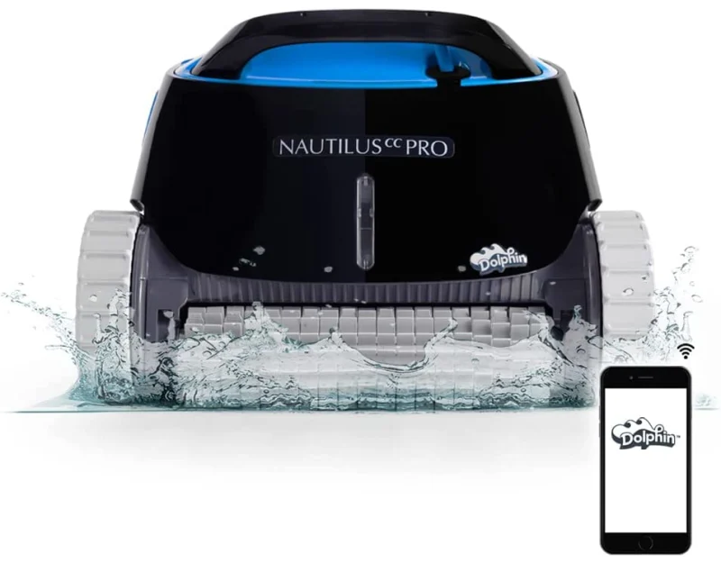 Dolphin Nautilus CC Pro Robotic Pool Vacuum Cleaner with WiFi