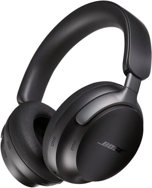NEW Bose QuietComfort Ultra Wireless Noise Cancelling Headphones with Spatial Audio, Over-the-Ear Headphones with Mic