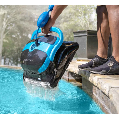 Dolphin Nautilus CC Plus Robotic Pool Vacuum Cleaner with Pro Caddy