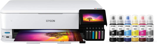 Epson EcoTank Photo ET-8550 Wireless Wide-Format All-in-One Supertank Printer with Scanner, Copier