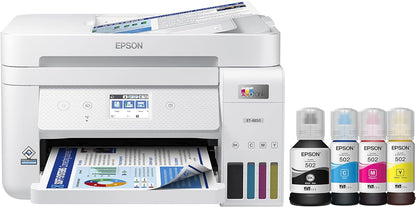 Epson EcoTank ET-4850 Wireless All-in-One Cartridge-Free Supertank Printer with Scanner, Copier, Fax