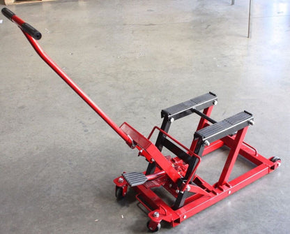 1500lbs Motorcycle ATV Hydraulic Scissor Lift Jack Stand Dirt Street Bike Hoist